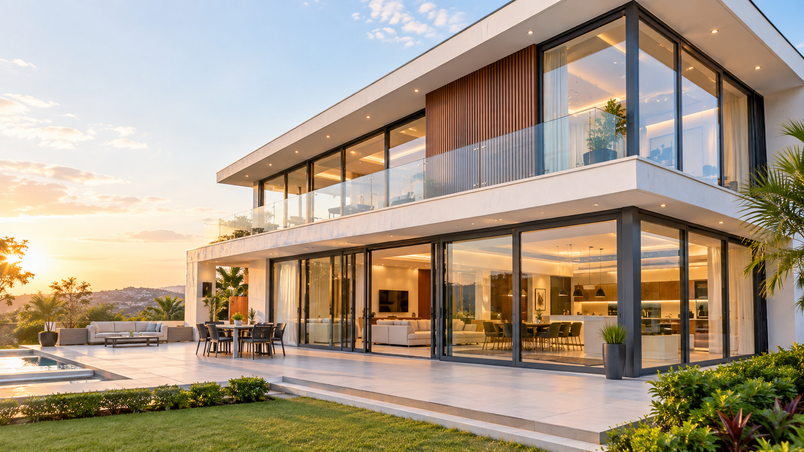 Aluminium doors and windows