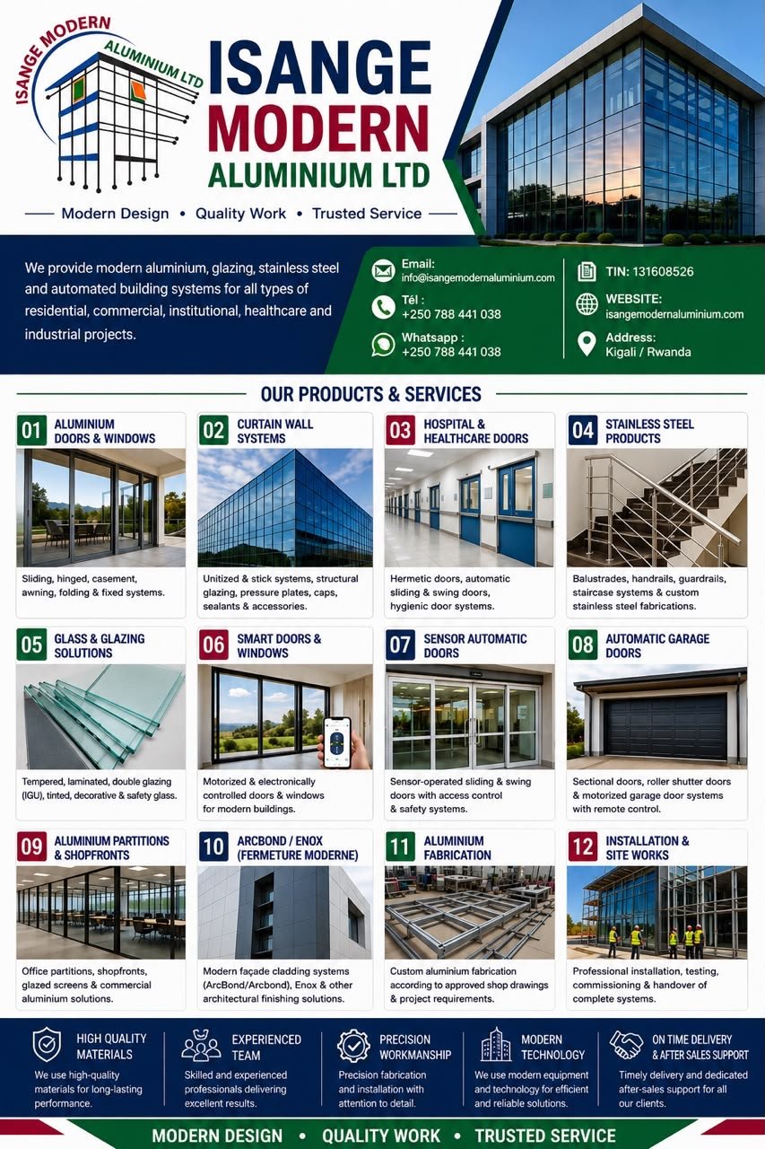 Isange Modern Aluminium Ltd