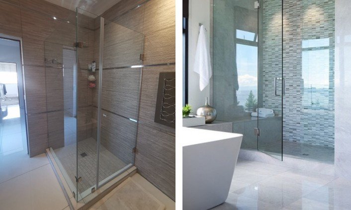 Aluminium Glass Shower Door
