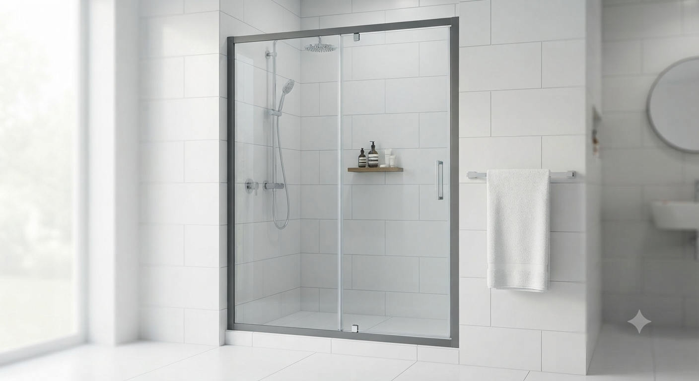 Aluminium Glass Shower Door