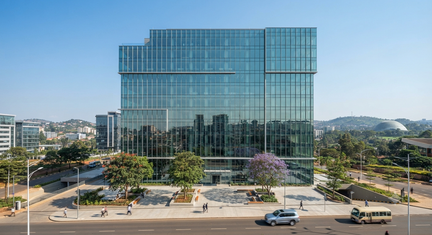 Kimihurura Corporate Tower Curtain Wall Phase