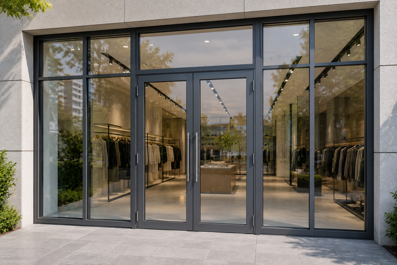 Aluminium Partitions & Shopfront Systems